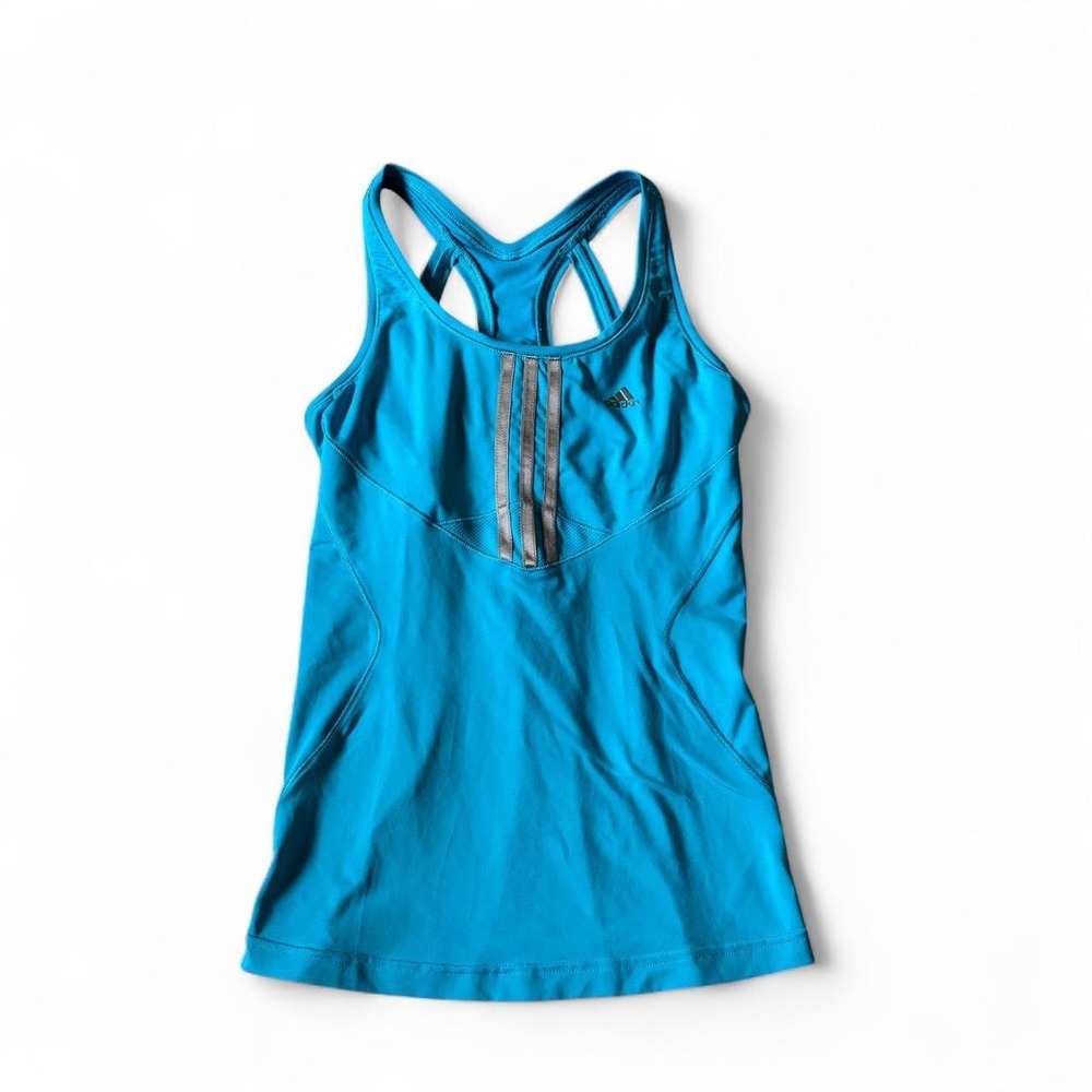 Y2K adidas size Small climacool tank top Built in bra